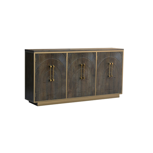 Capella Coffee Brown Wood Sideboard