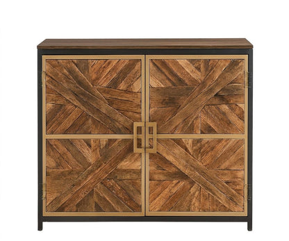 LOOMLAN Chesney Two Doors Wood Accent Cabinet