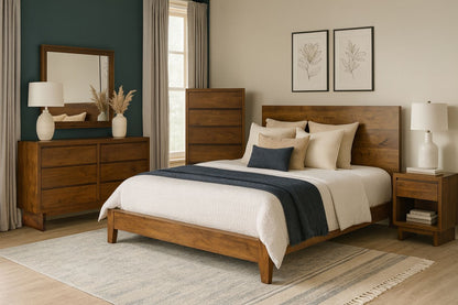 LOOMLAN Osborne One Drawer Wood Nightstand