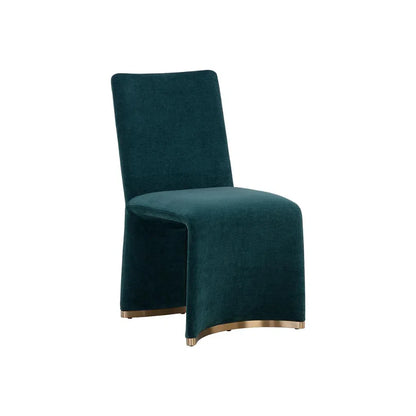 SUNPAN Iluka Fabric Armless Dining Chair 2PC