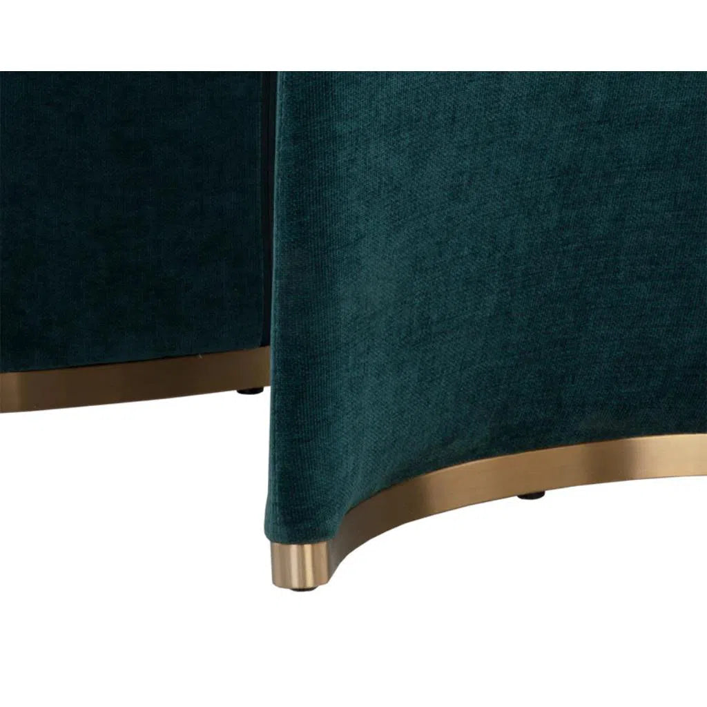 SUNPAN Iluka Fabric Armless Dining Chair 2PC