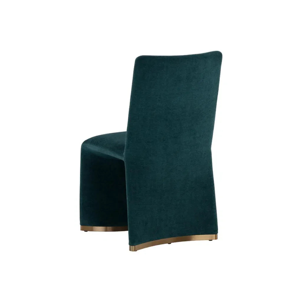 SUNPAN Iluka Fabric Armless Dining Chair 2PC