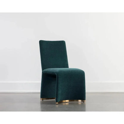 SUNPAN Iluka Fabric Armless Dining Chair 2PC