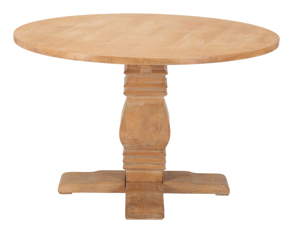 Zuo Modern Tabi Solid Wooden Round Dining Table