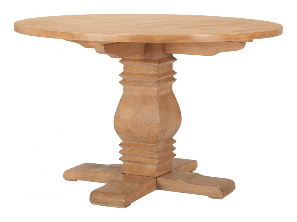 Zuo Modern Tabi Solid Wooden Round Dining Table