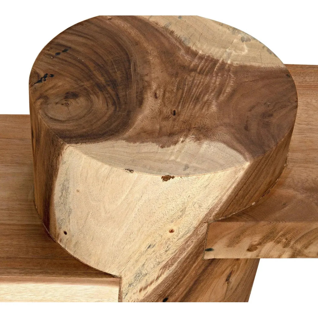 Tabula Side Table, Munggur Wood