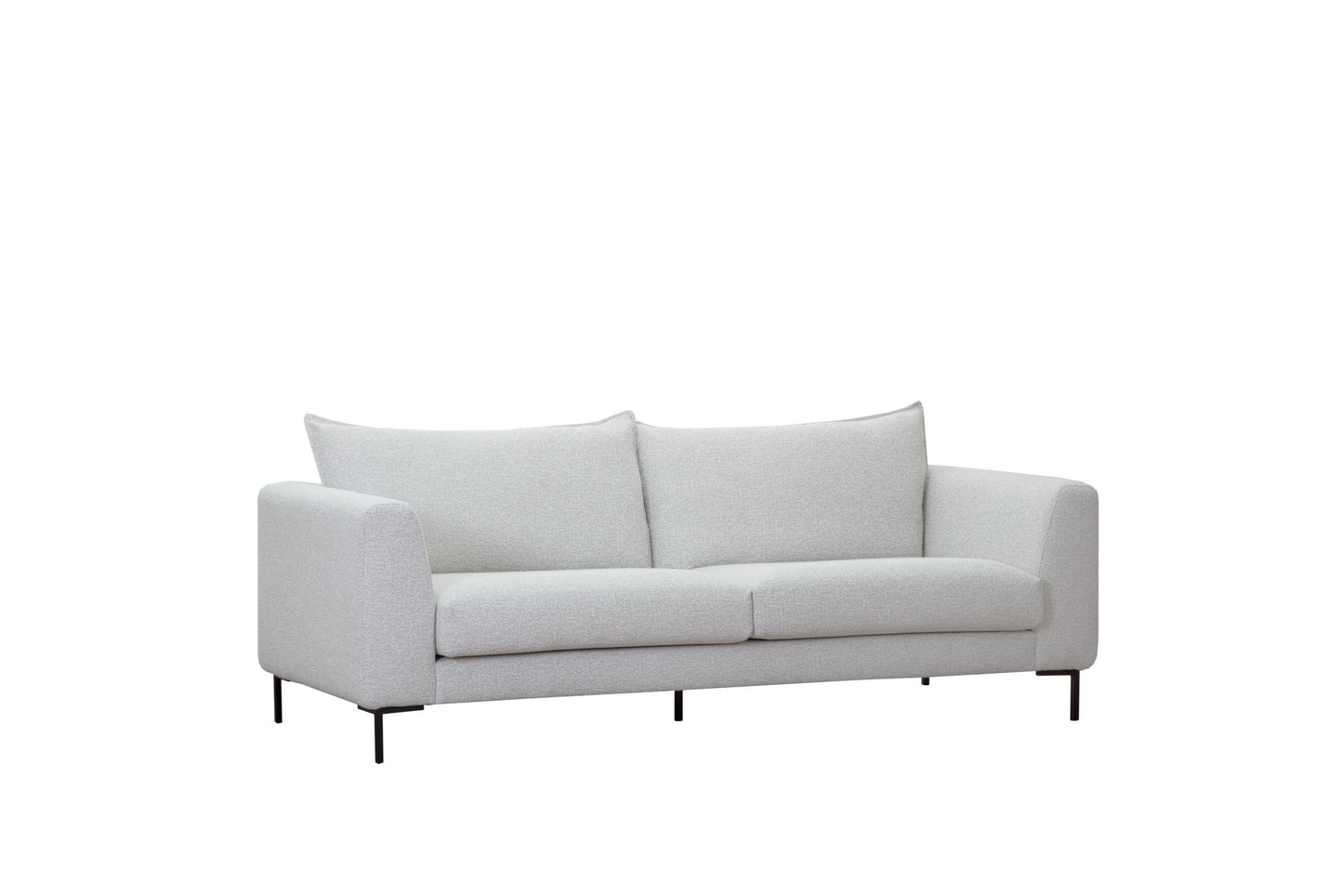 Tailor S Removable Cover Fabric & Leather Loveseat