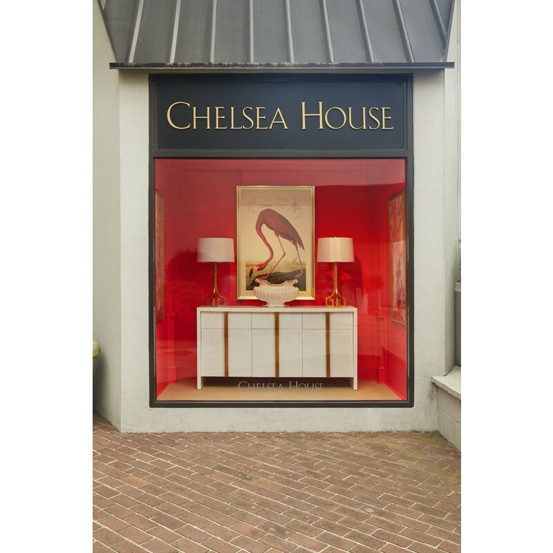 Tailored Three Drawers White Cabinet-Accent Cabinets-Chelsea House-LOOMLAN