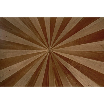 Tambour Coffee Table, Hand Rubbed Black Veneer