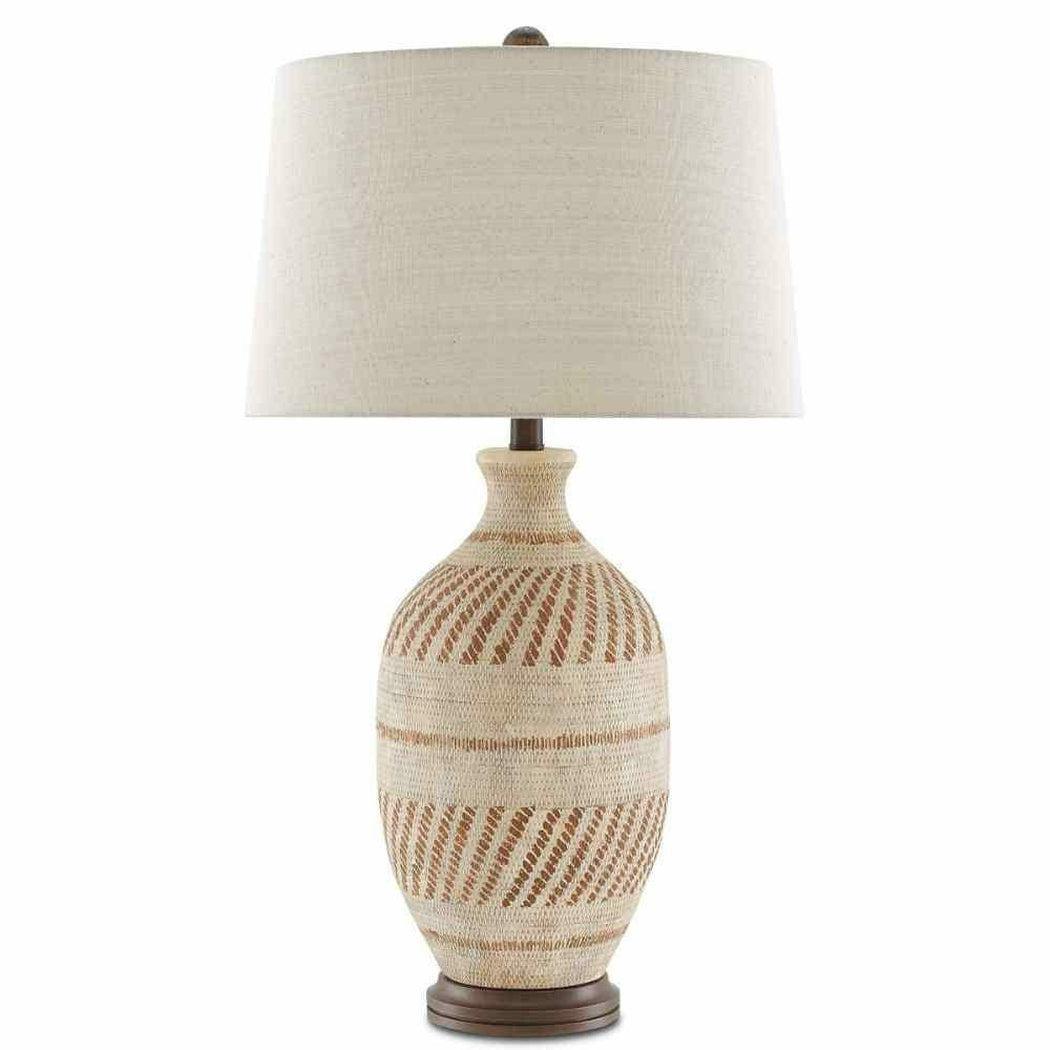 Tan Brown Hand Rubbed Bronze Faiyum Table Lamp Table Lamps Sideboards and Things By Currey & Co