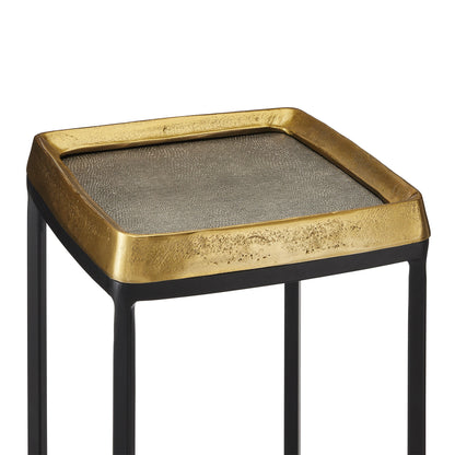 Tanay Brass Accent Table Side Tables Sideboards and Things By Currey & Co