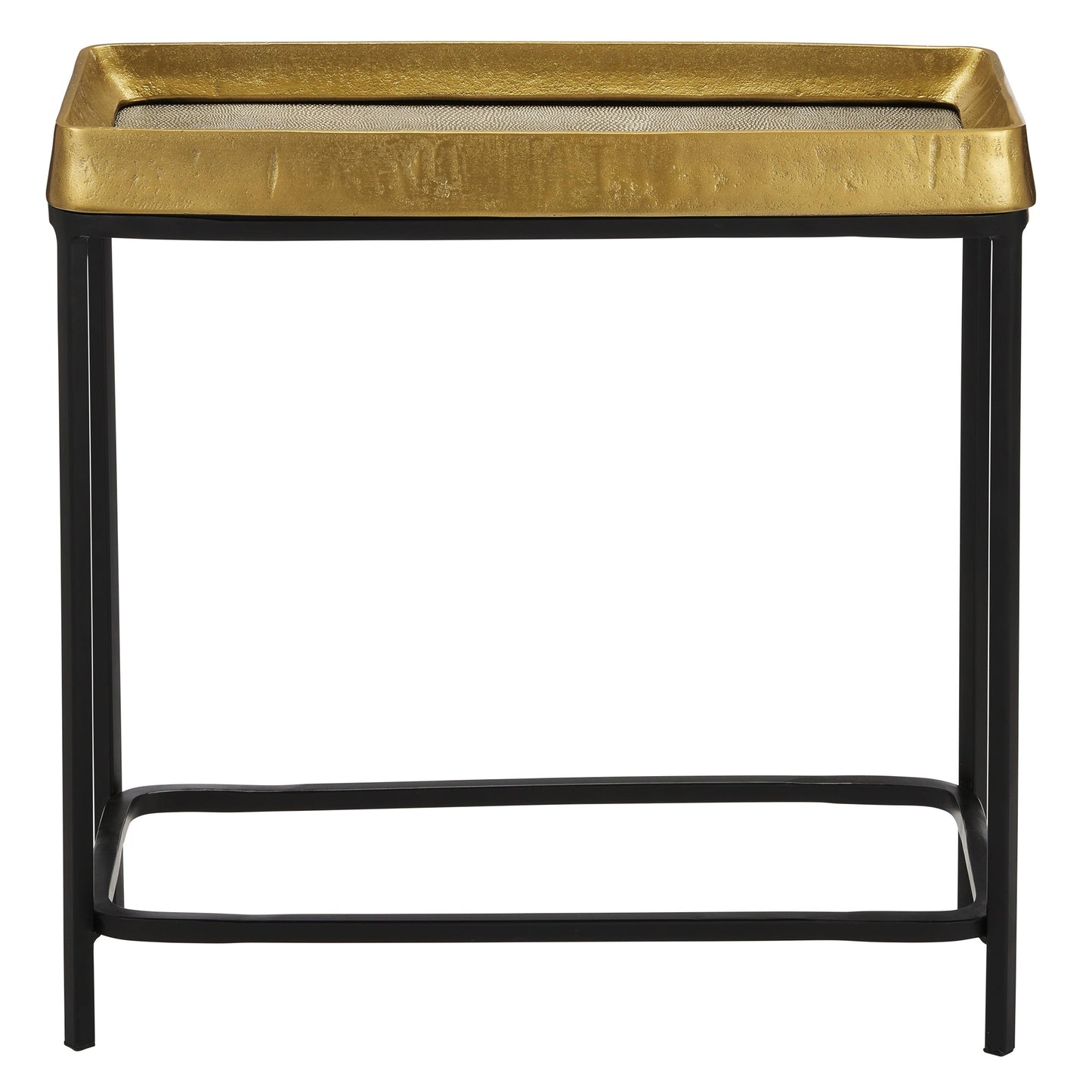 Tanay Brass Side Table Side Tables Sideboards and Things By Currey & Co