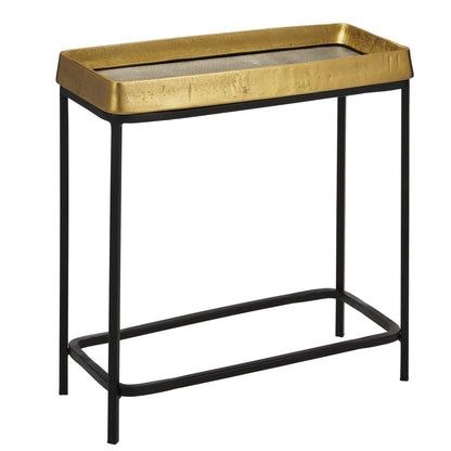 Tanay Brass Side Table Side Tables Sideboards and Things By Currey & Co