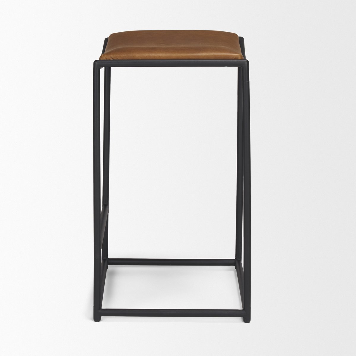 Mercana Taniel Full Grain Leather Counter Stool