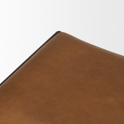 Mercana Taniel Full Grain Leather Counter Stool