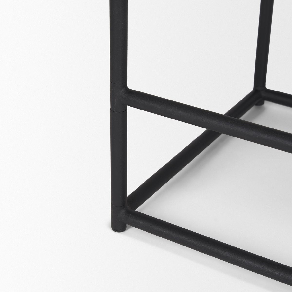 Mercana Taniel Full Grain Leather Counter Stool