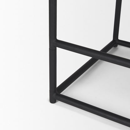 Mercana Taniel Full Grain Leather Counter Stool