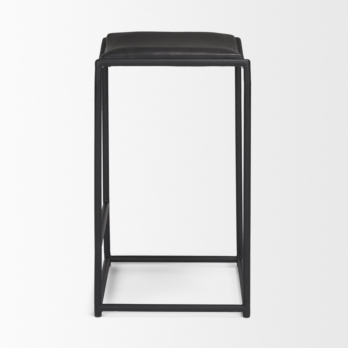 Mercana Taniel Full Grain Leather Counter Stool