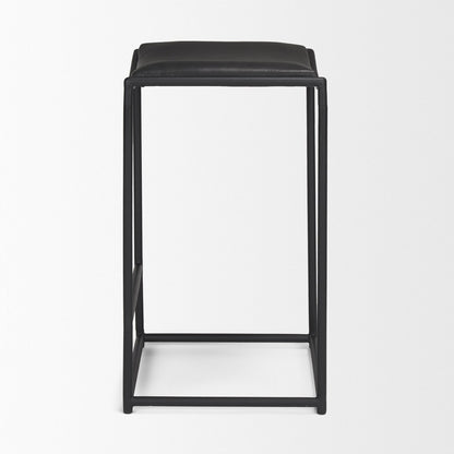 Mercana Taniel Full Grain Leather Counter Stool