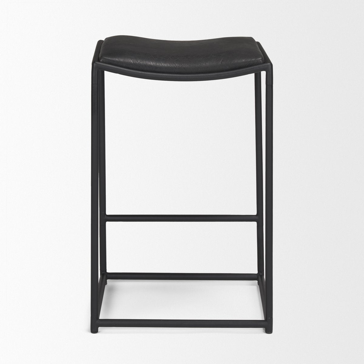 Mercana Taniel Full Grain Leather Counter Stool