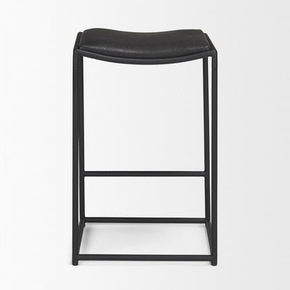 Mercana Taniel Full Grain Leather Counter Stool