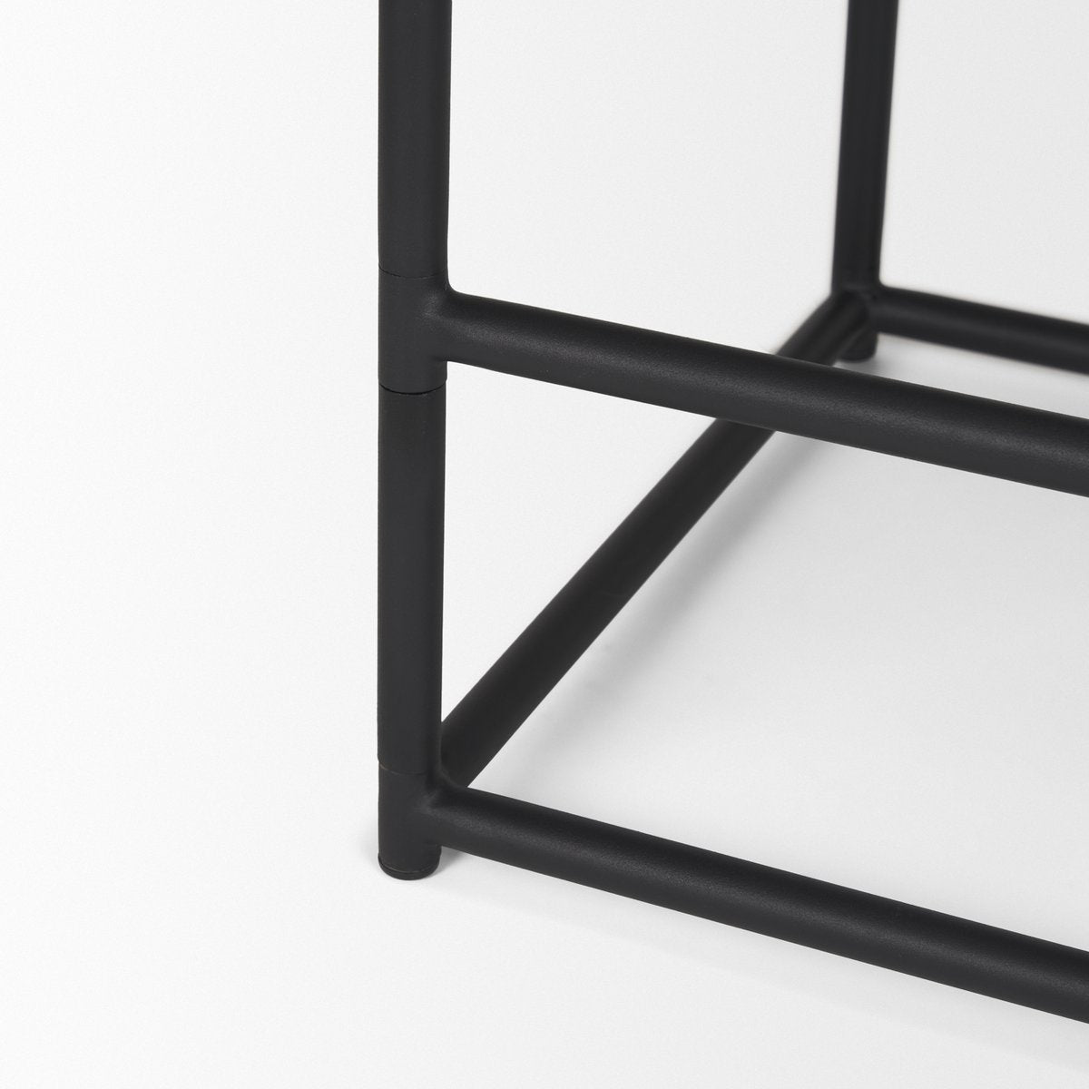 Mercana Taniel Full Grain Leather Counter Stool