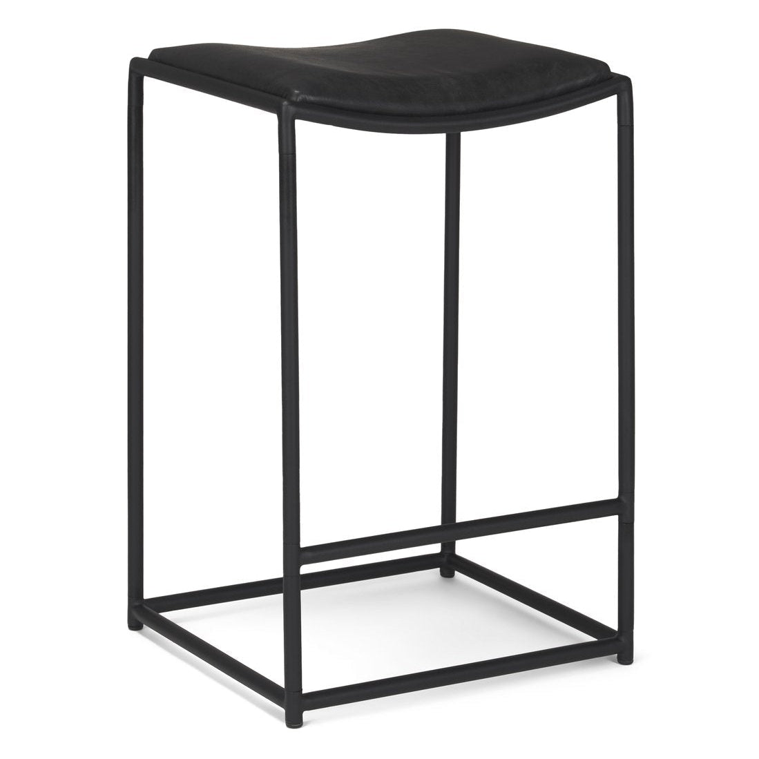 Mercana Taniel Full Grain Leather Counter Stool