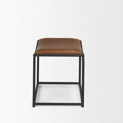 Mercana Taniel Full Grain Leather Stool