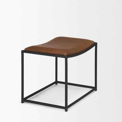 Mercana Taniel Full Grain Leather Stool