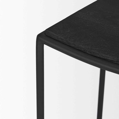 Mercana Taniel Light Brown Leather Counter Stool