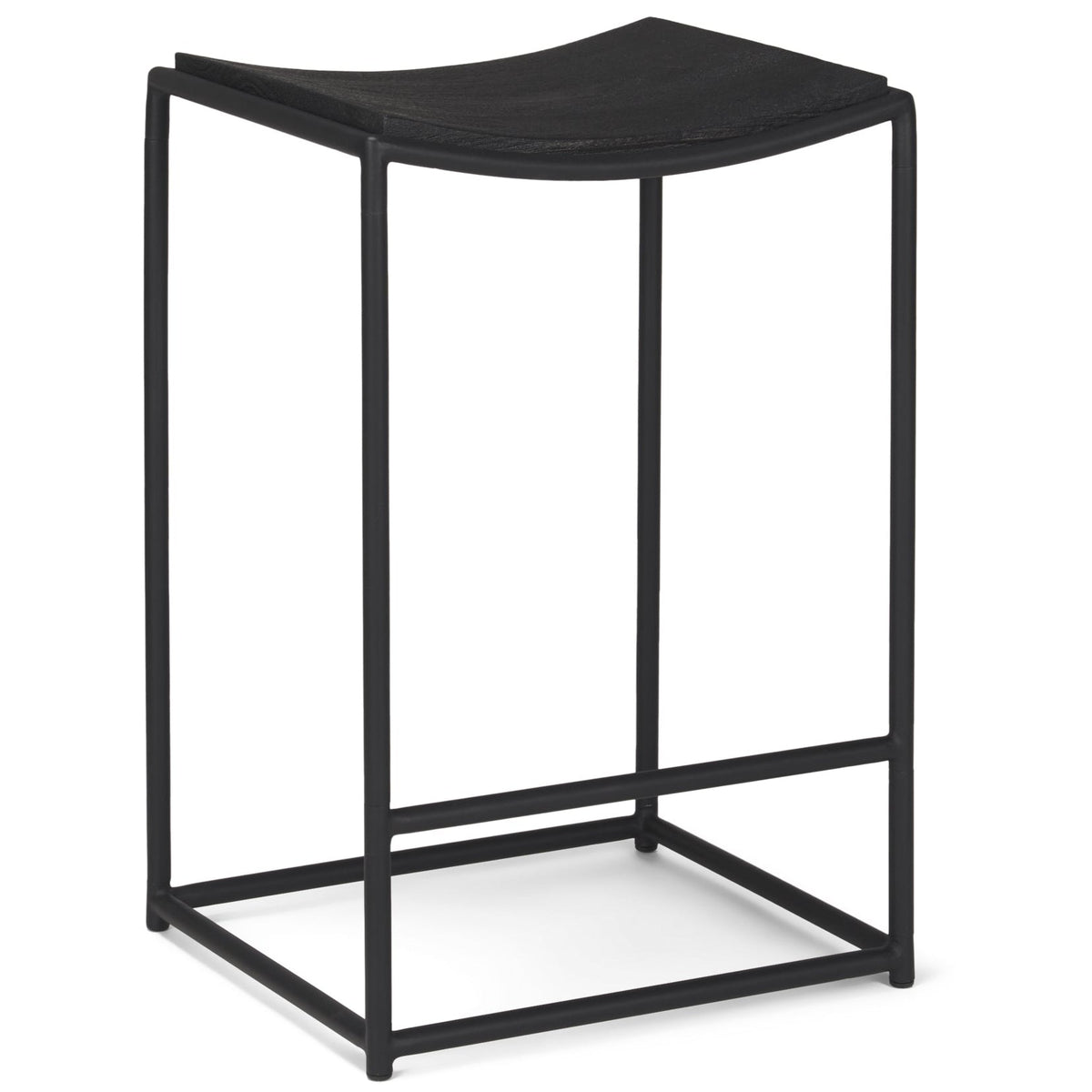 Mercana Taniel Light Brown Leather Counter Stool