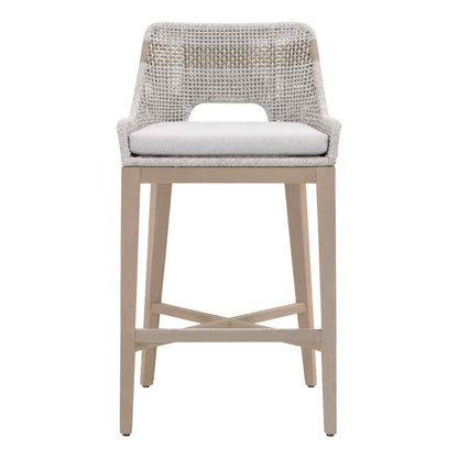 Tapestry Olefin Fabric Outdoor Barstool