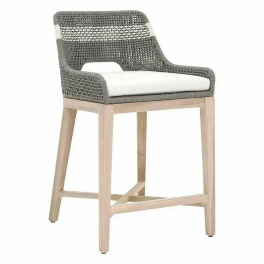 Essentials For Living Tapestry Olefin Fabric Outdoor Counter Stool