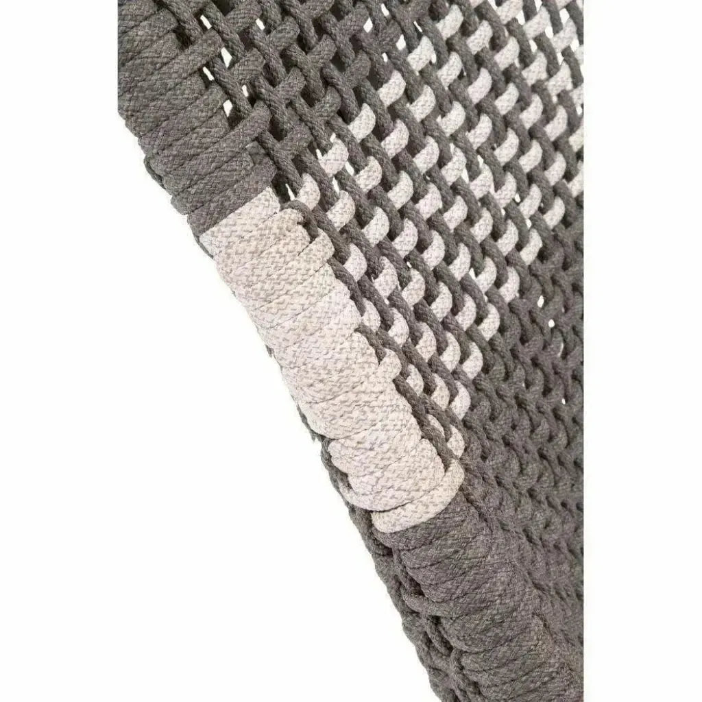 Tapestry Rope Outdoor Dining Chair Set of 2-Outdoor Dining Chairs-Essentials For Living-LOOMLAN