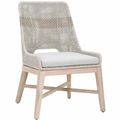 Tapestry Rope Outdoor Dining Chair 2PC-Outdoor Dining Chairs-Essentials For Living-LOOMLAN