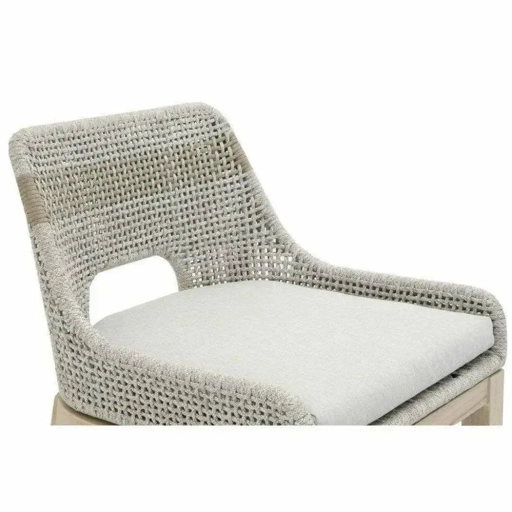 Tapestry Outdoor Counter Stool Rope & Teak-Outdoor Counter Stools-Essentials For Living-LOOMLAN