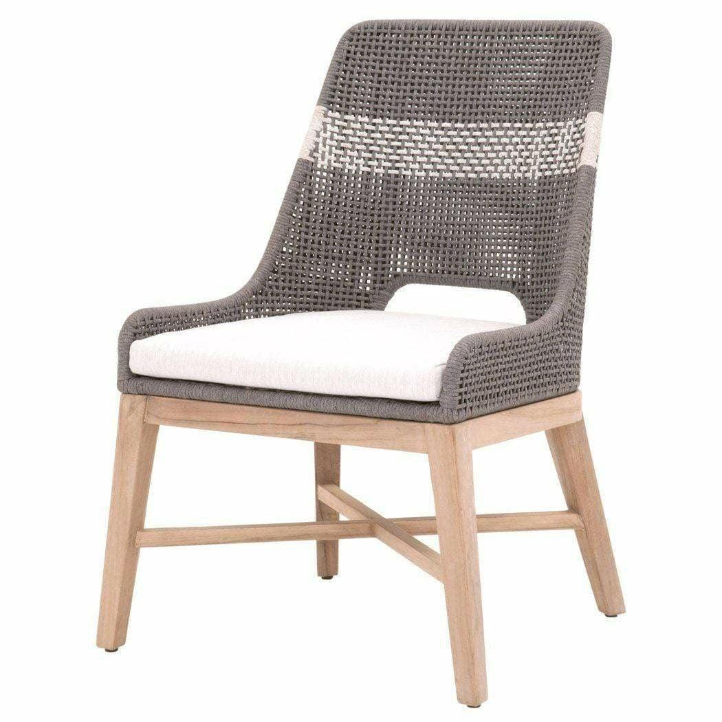 Tapestry Rope Outdoor Dining Chair Set of 2 Grey Rope Outdoor Dining Chairs Sideboards and Things By Essentials For Living