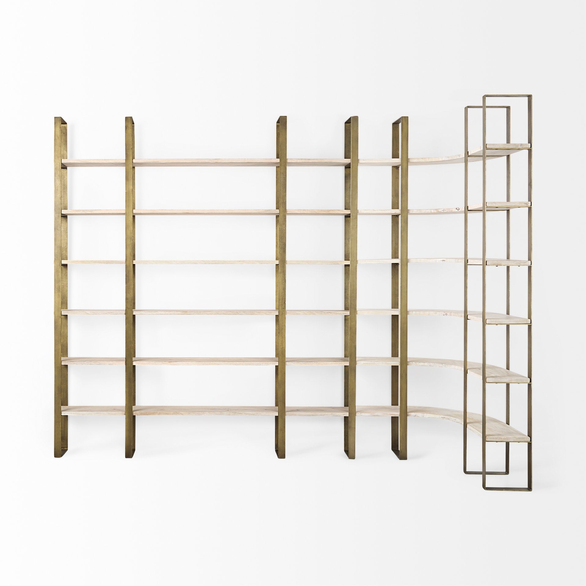 Mercana Taunton Iron Six Shelving Unit