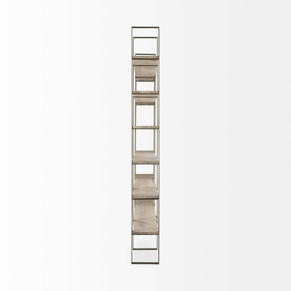 Mercana Taunton Iron Six Shelving Unit