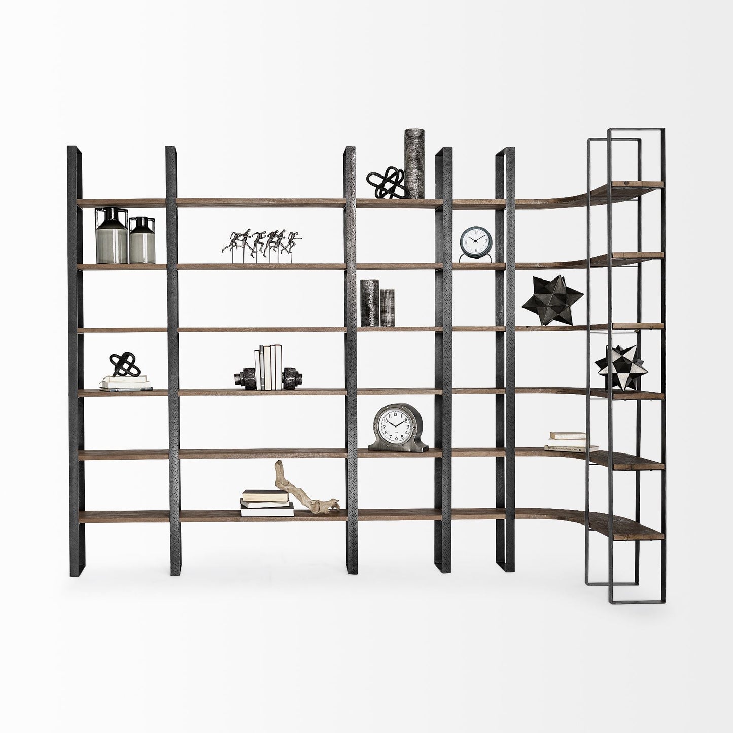 Mercana Taunton Iron Six Shelving Unit