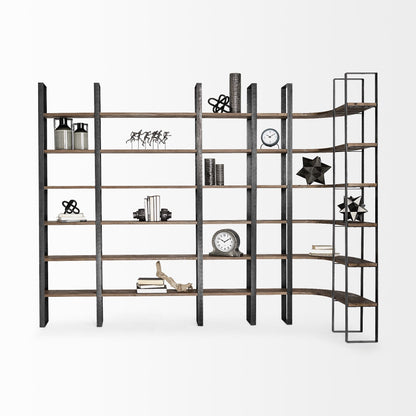 Mercana Taunton Iron Six Shelving Unit
