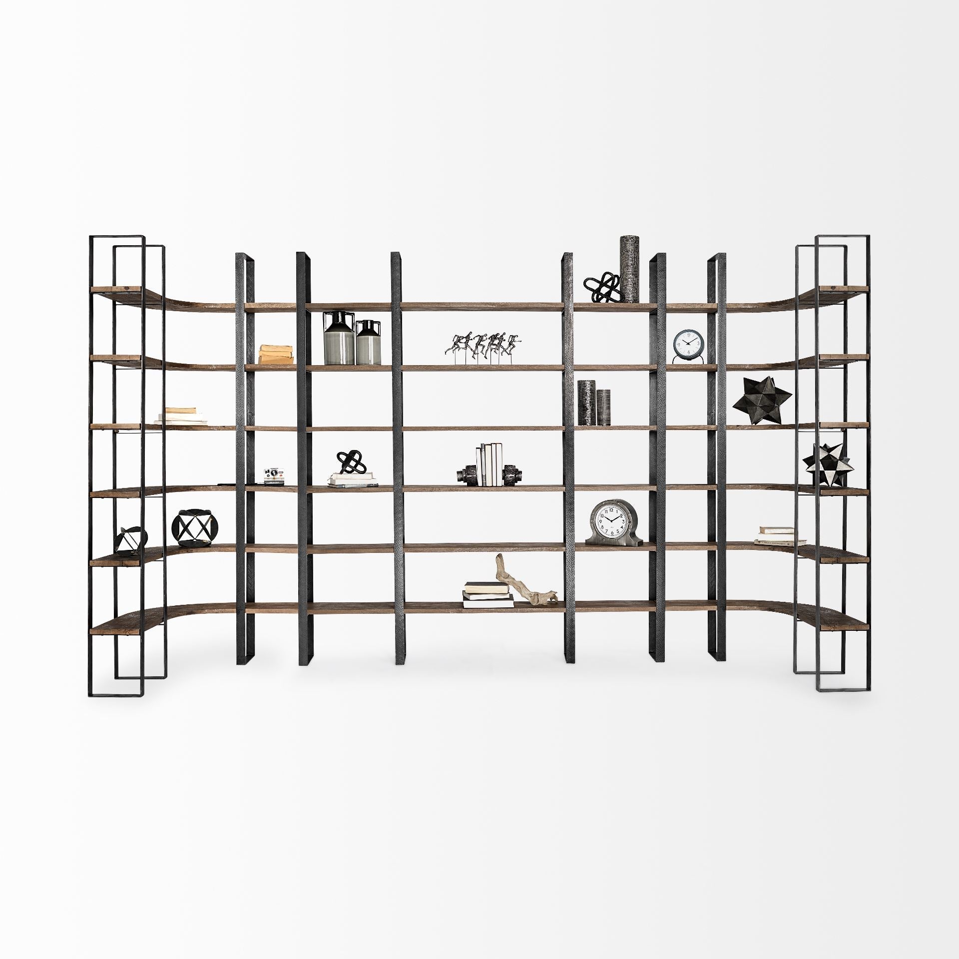Mercana Taunton Iron Six Shelving Unit