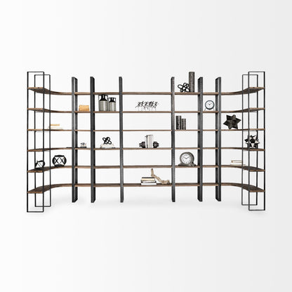 Mercana Taunton Iron Six Shelving Unit