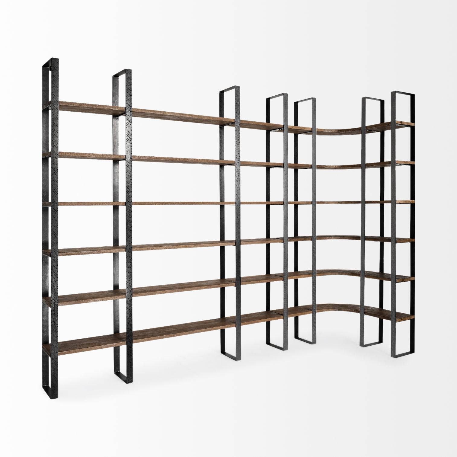 Mercana Taunton Iron Six Shelving Unit