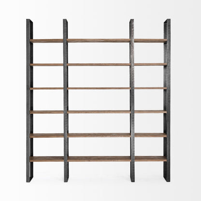 Mercana Taunton Iron Six Shelving Unit