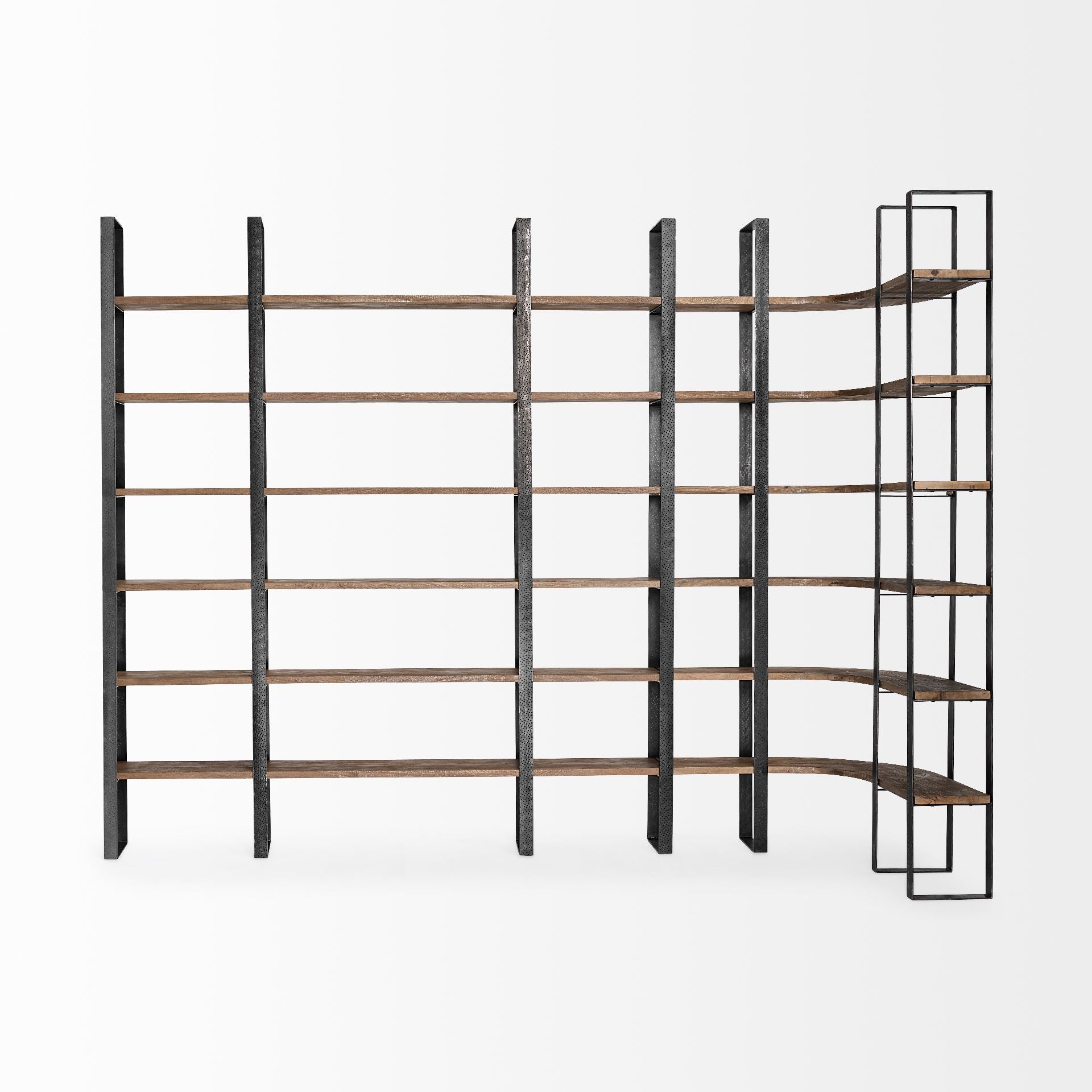 Mercana Taunton Iron Six Shelving Unit