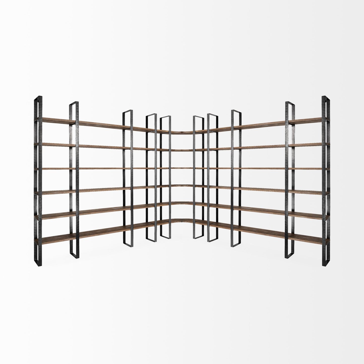 Mercana Taunton Iron Six Shelving Unit