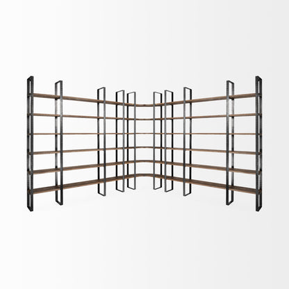 Mercana Taunton Iron Six Shelving Unit