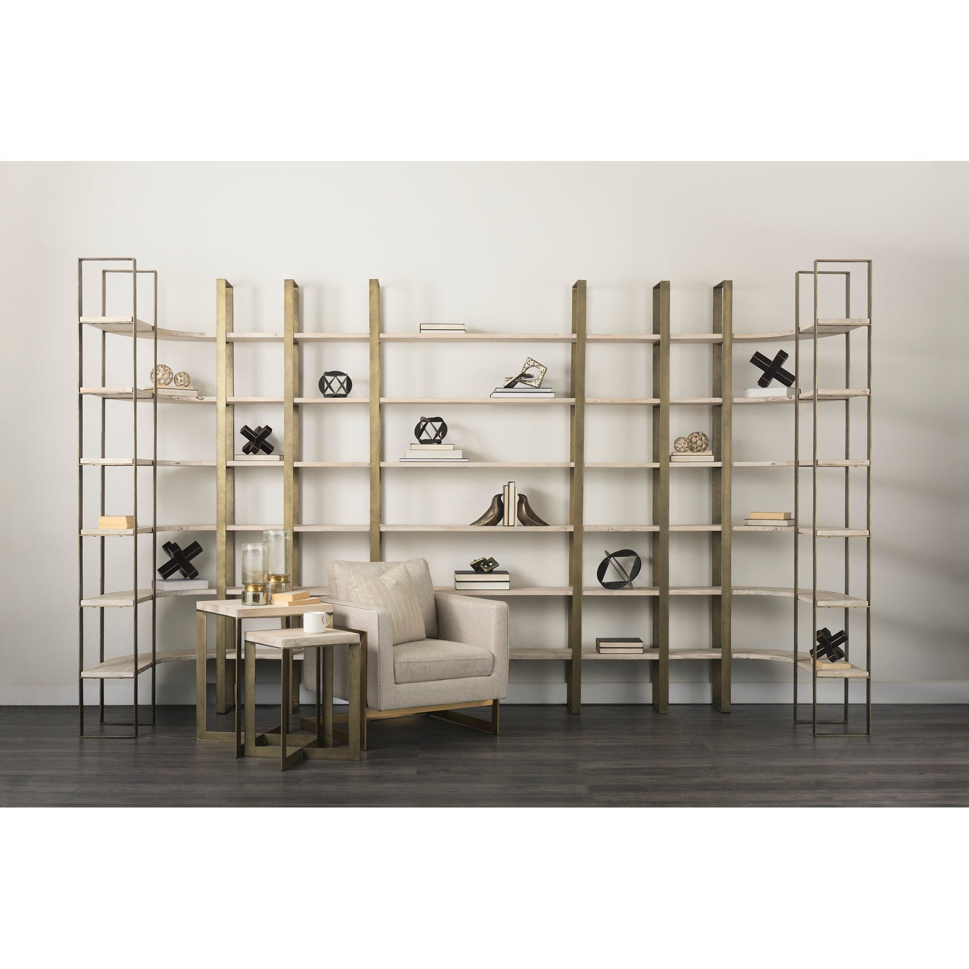 Mercana Taunton Iron Six Shelving Unit