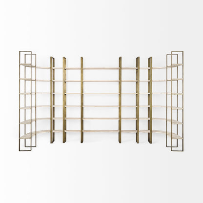 Mercana Taunton Iron Six Shelving Unit